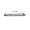 22.5cm 925 Sterling Silver Large Mezuzah Case – traditional design with dimension reference