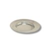 Angled shot of serving plate for wine cup or ritual goblet