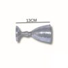 Sterling Silver Kiddush Cup displayed with 13cm measurement
