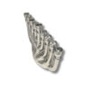 925 Silver Hanukkah Menorah captured from side angle – elegant and reflective design