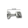 Side view of Sterling Silver Havdalah Candle Holder showing detailed measurements