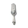 Bottom-up view of elegant silver Esther scroll holder