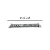 Side view of the mezuzah showing full length measurement of 14.5 cm