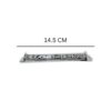 Side view of the mezuzah showing full length measurement of 14.5 cm