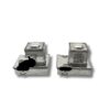 silver tefillin boxes with home design, handcrafted with detailed brick and window motifs