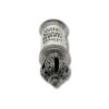 Front view of 925 Sterling Silver Megillat Esther Case with crown top