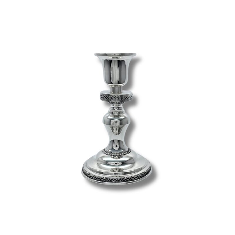 Havdalah Candle Holder made of 925 Sterling Silver with elegant detailing